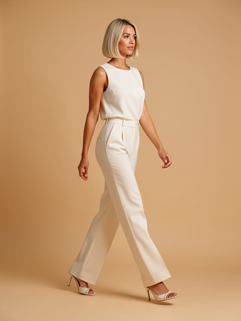 Calça wide alfaiataria — 3